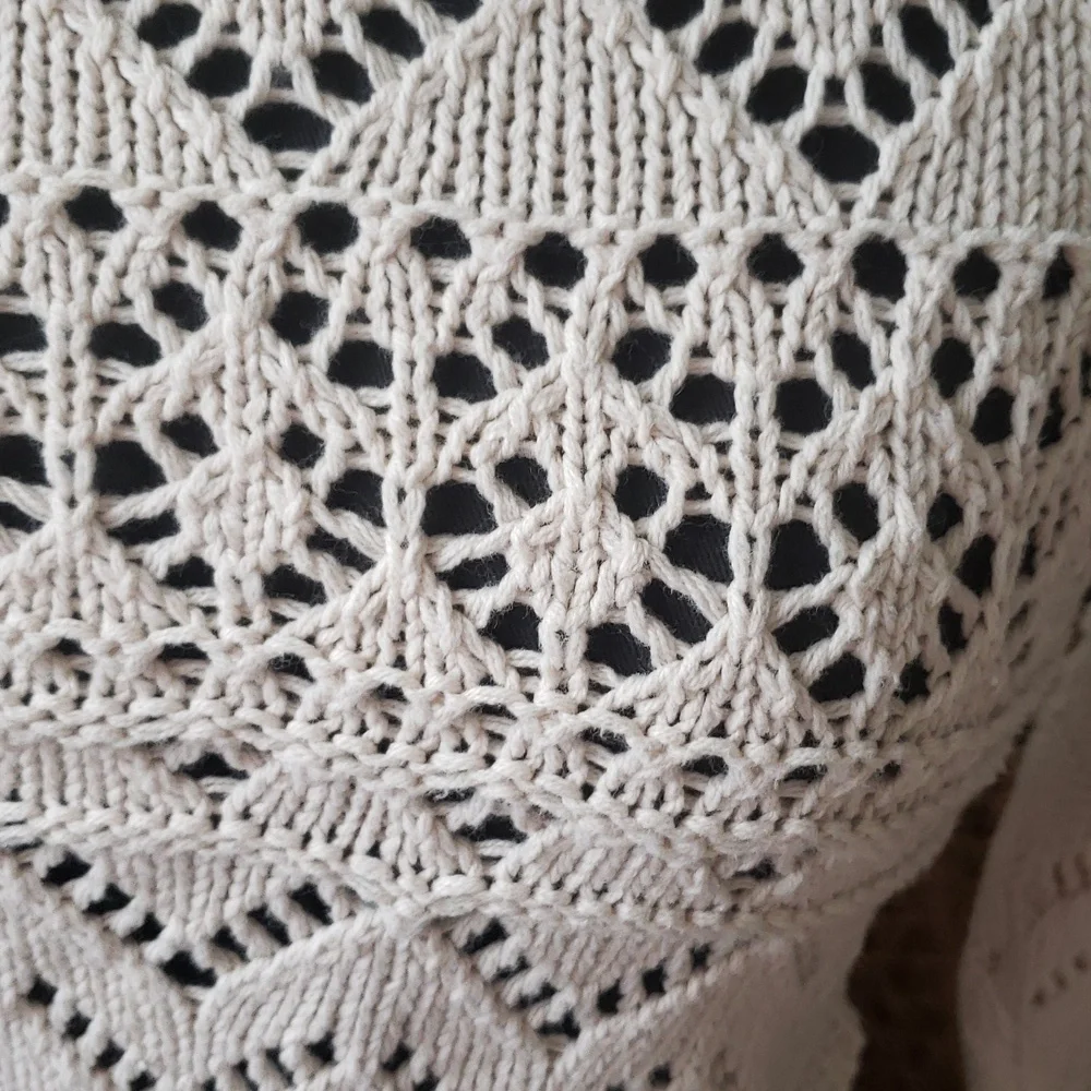 Crochet Crop Sweater - Picture 3 of 6